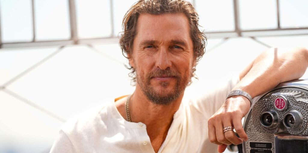 Matthew McConaughey says chasing wealth can leave you lost and alone — and he'd be happy with 1/50th of his fortune