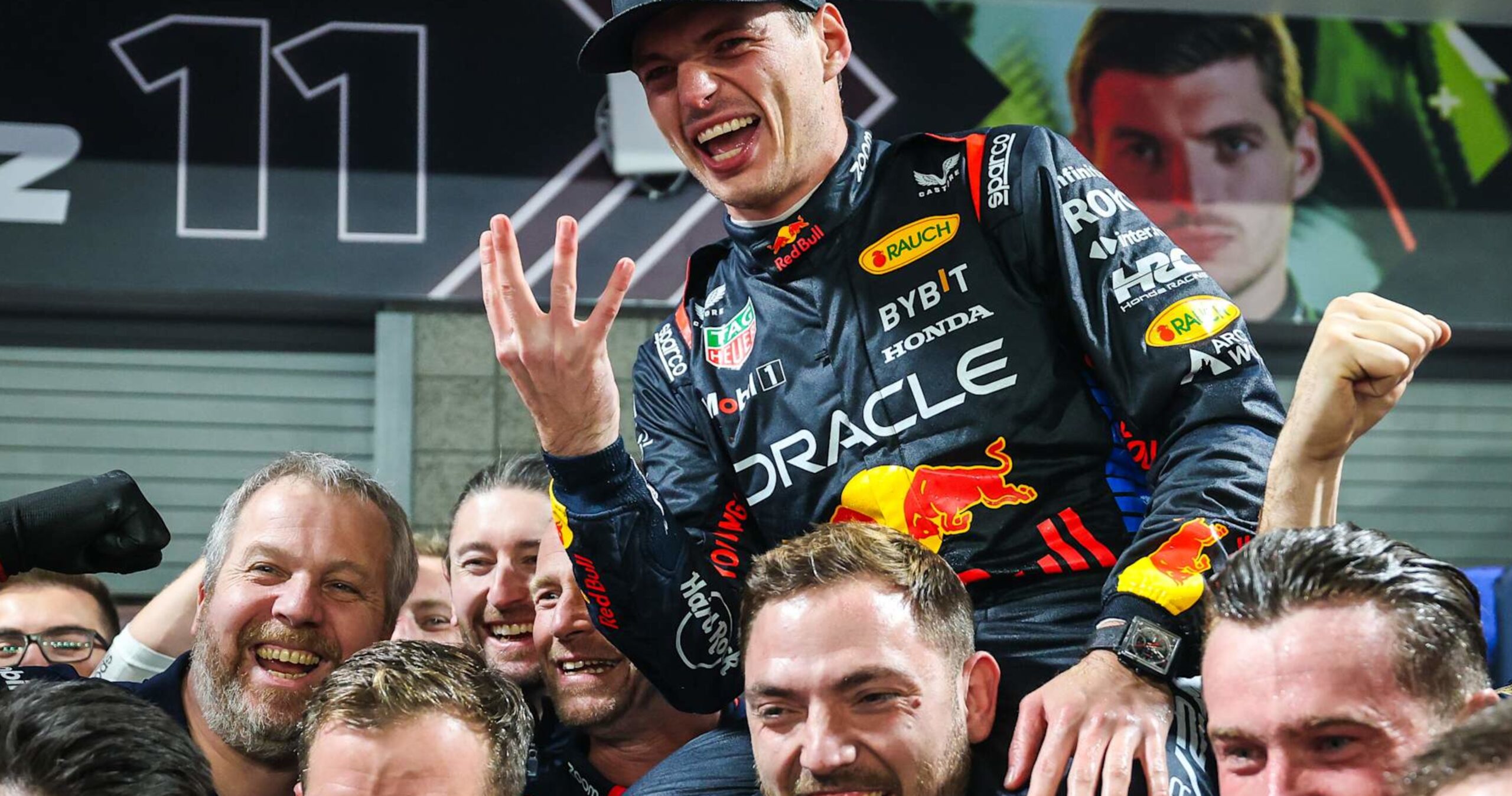 Max Verstappen Wins 4th Straight F1 Title as George Russell Wins 2024 Las Vegas Race