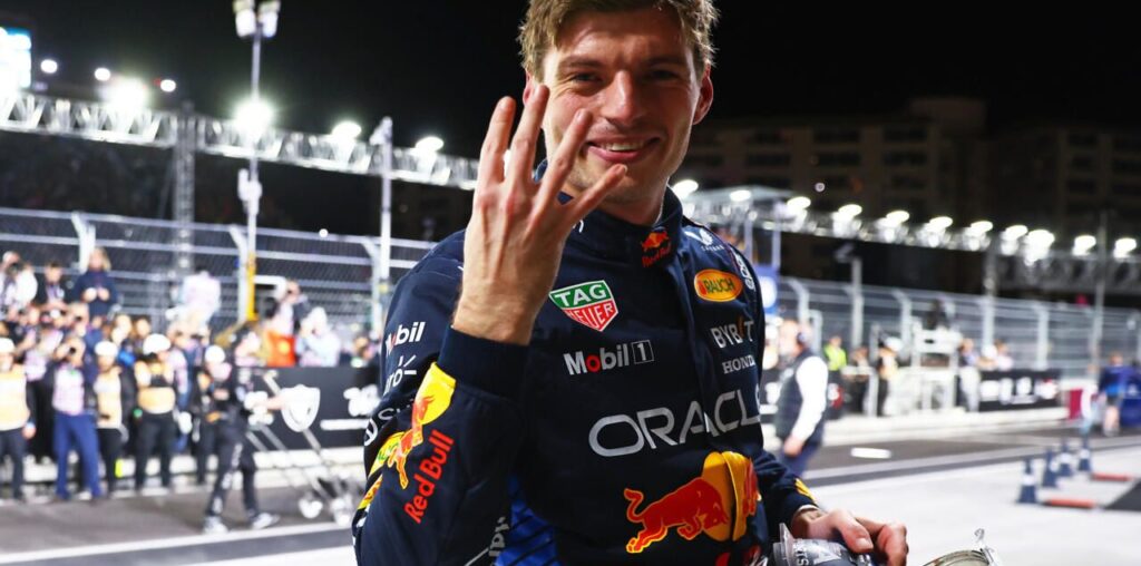 Max Verstappen Formula One champion Las Vegas Grand Prix