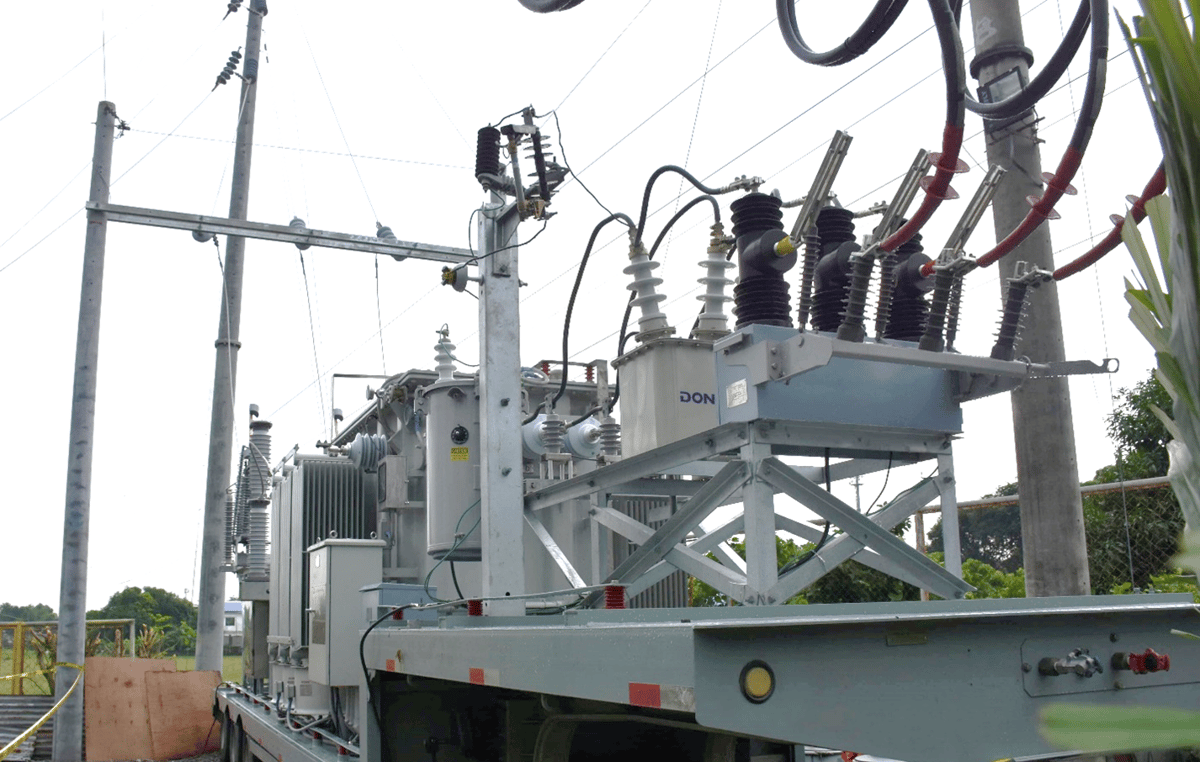 Meralco-backed cooperative improves Pampanga’s power with new mobile substation