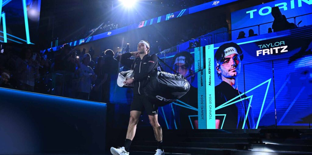 Taylor Fritz will compete in the championship match of the Nitto ATP Finals for the first time.