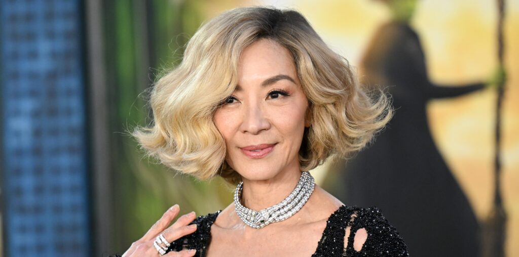 Michelle Yeoh's New "Syrup Blond" Bob Has Fans Doing a Double Take