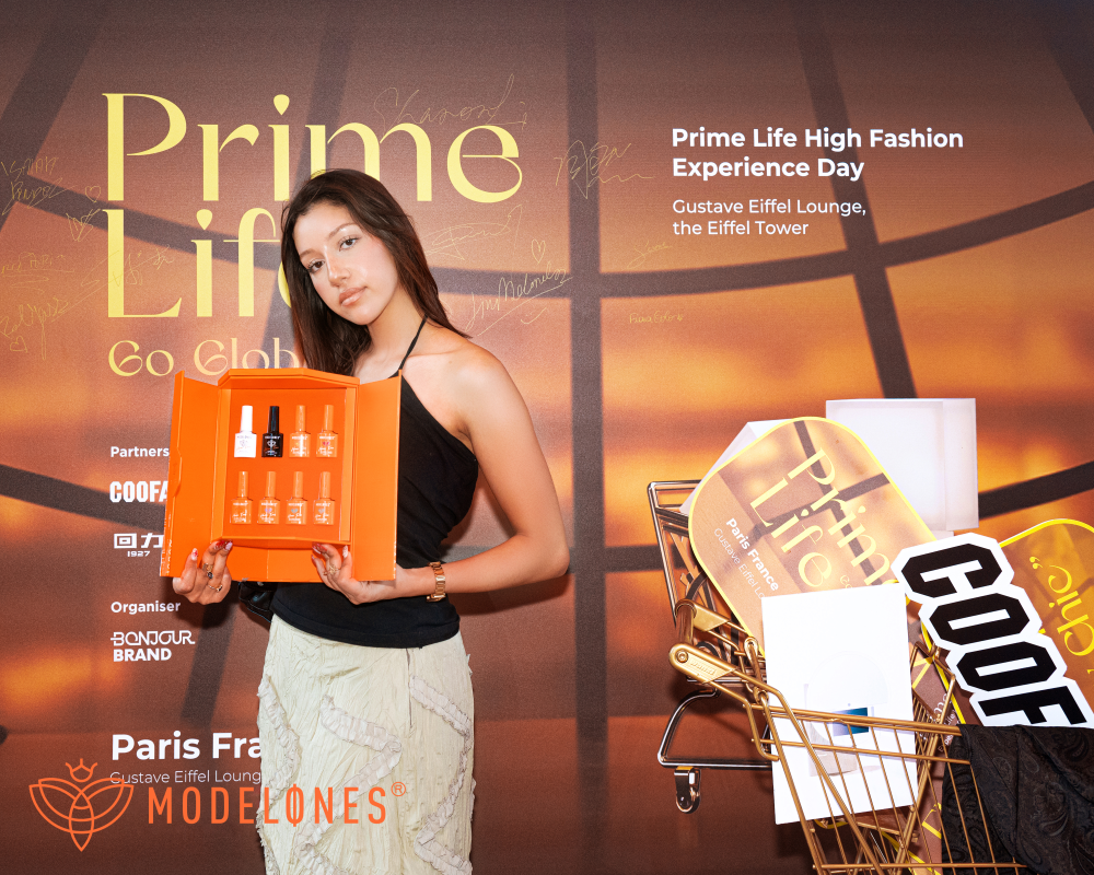 Modelones Shines at Prime Life High Fashion Experience Day in Paris