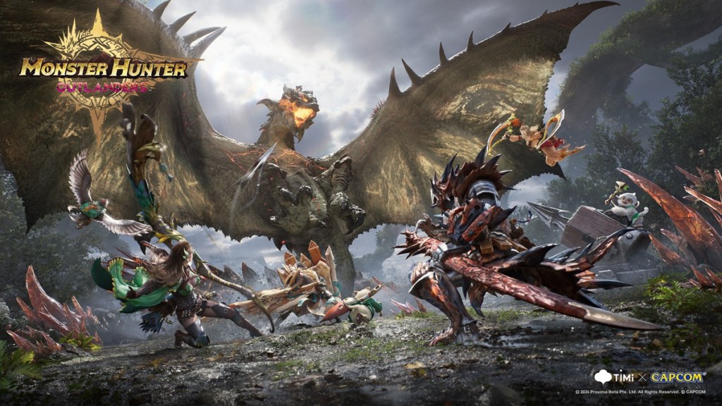 Monster Hunter Outlanders is new mobile game coming from TiMi and Capcom