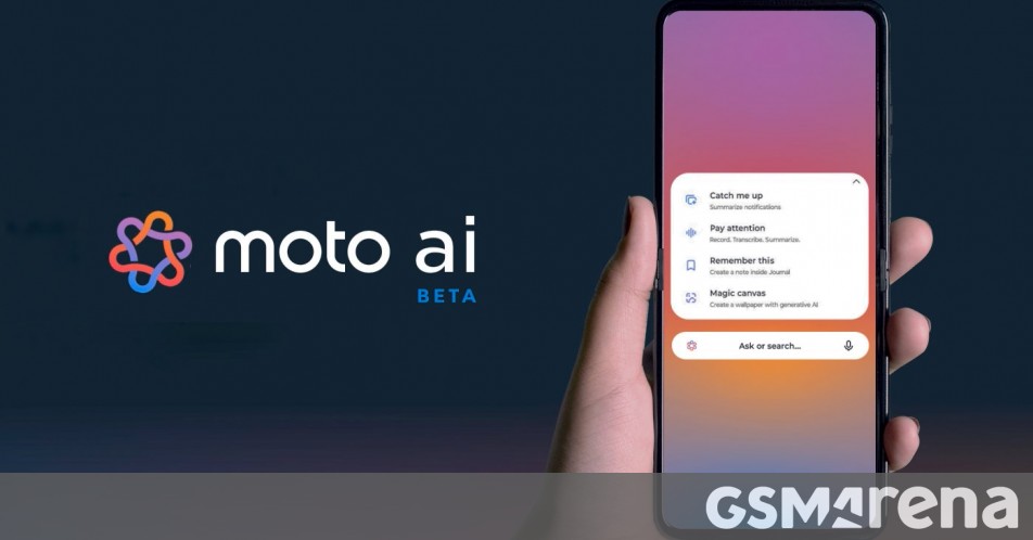 Motorola announces open beta program with new AI features