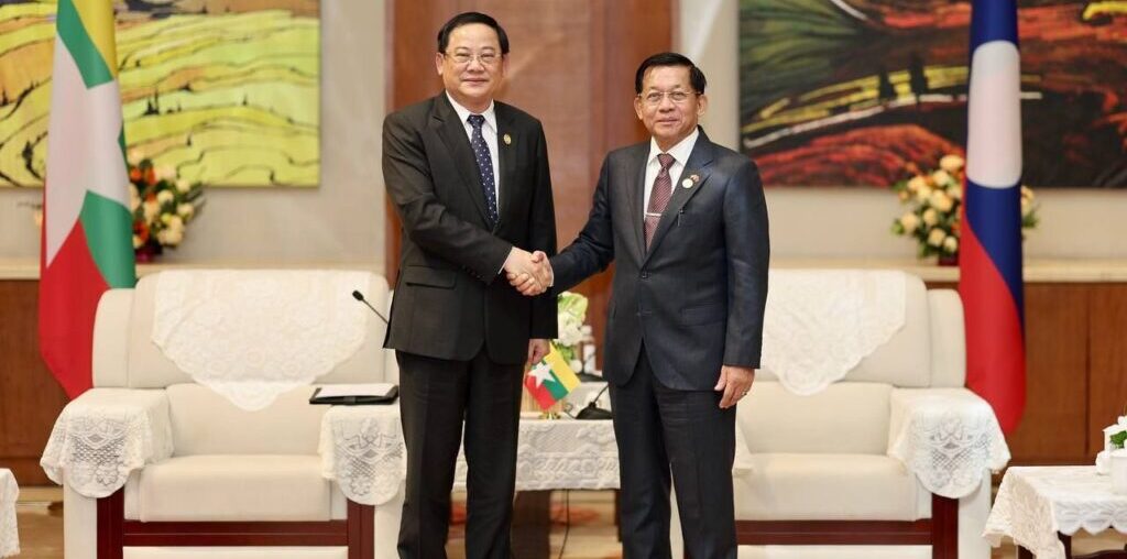 Myanmar PM met Cambodian and Laotian counterparts