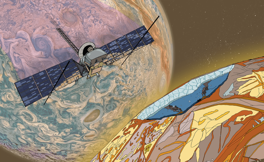 NASA’s New Edition of Graphic Novel Features Europa Clipper – NASA Science