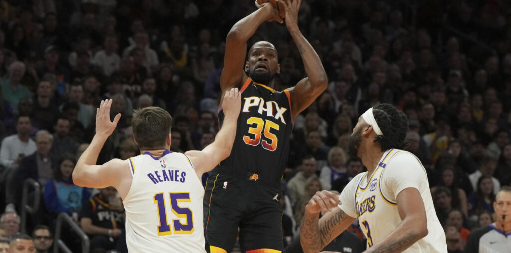 NBA Cup: Kevin Durant, Bradley Beal return to lead Suns past Lakers as Rockets clinch knockout round berth