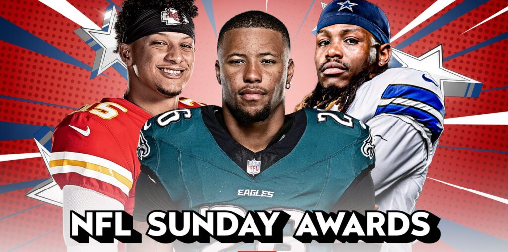 NFL Sunday awards: 21.35mph, 99 yards and five minutes of mayhem