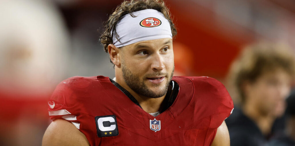 NFL reportedly investigating Nick Bosa after 49ers DE crashes postgame interview with MAGA hat