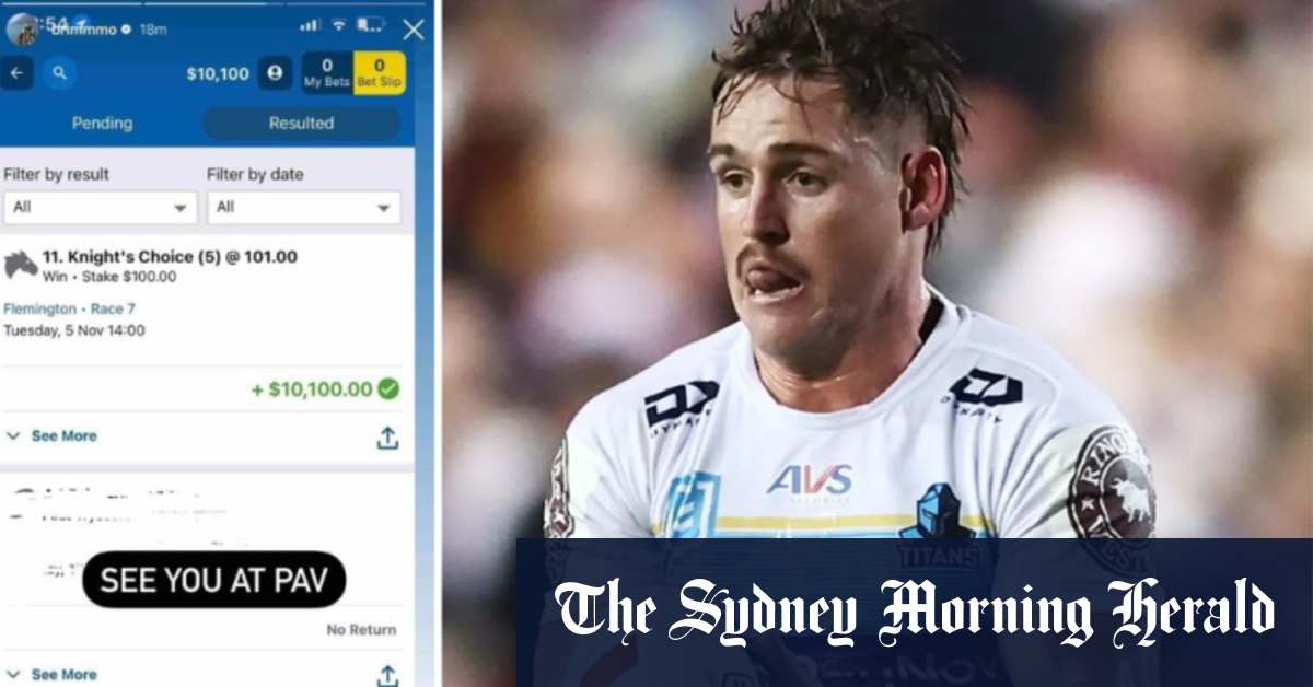 NRL star AJ Brimson deletes post showing big Cup win – and alleged rugby bet