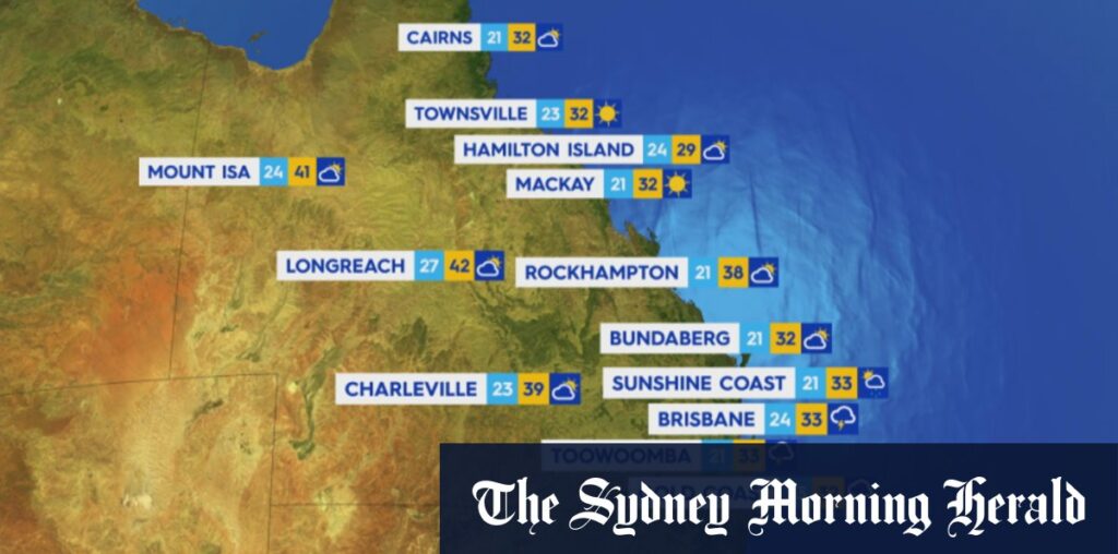 National weather forecast for Friday November 8