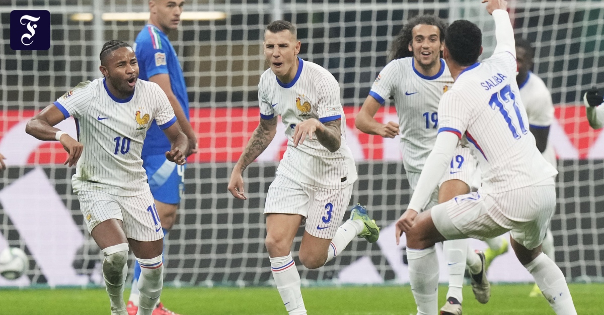 Nations League: Frankreich holt Gruppensieg gegen Italien