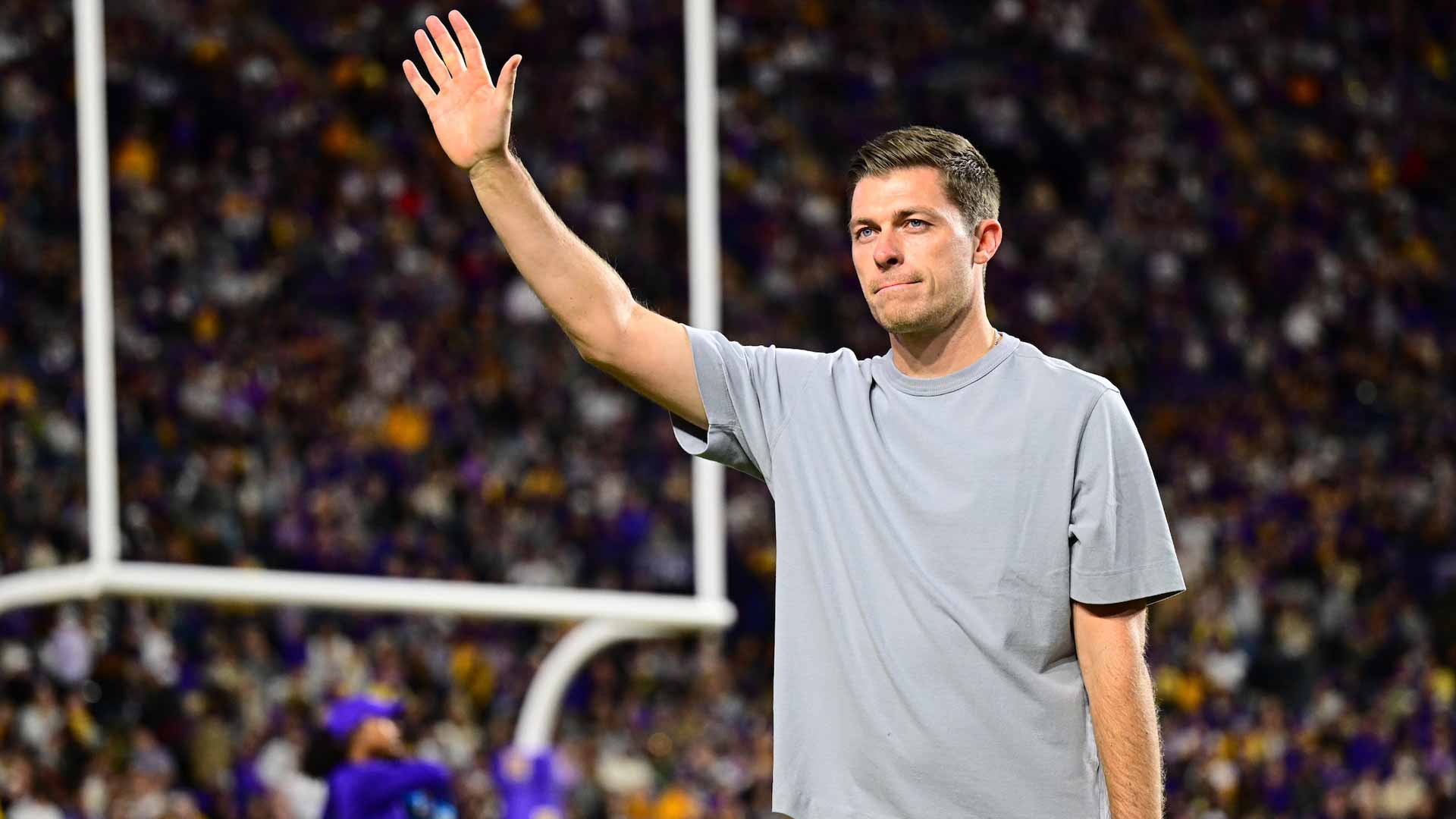 Neal Skupski honoured in front of more than 100,000 fans at LSU football game | ATP Tour | Tennis