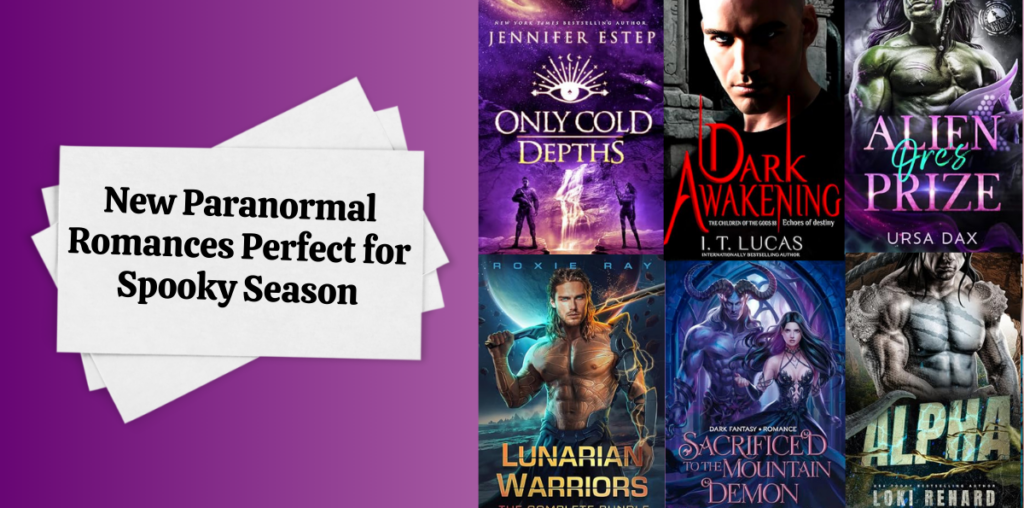 New Paranormal Romances Perfect for Spooky Season |