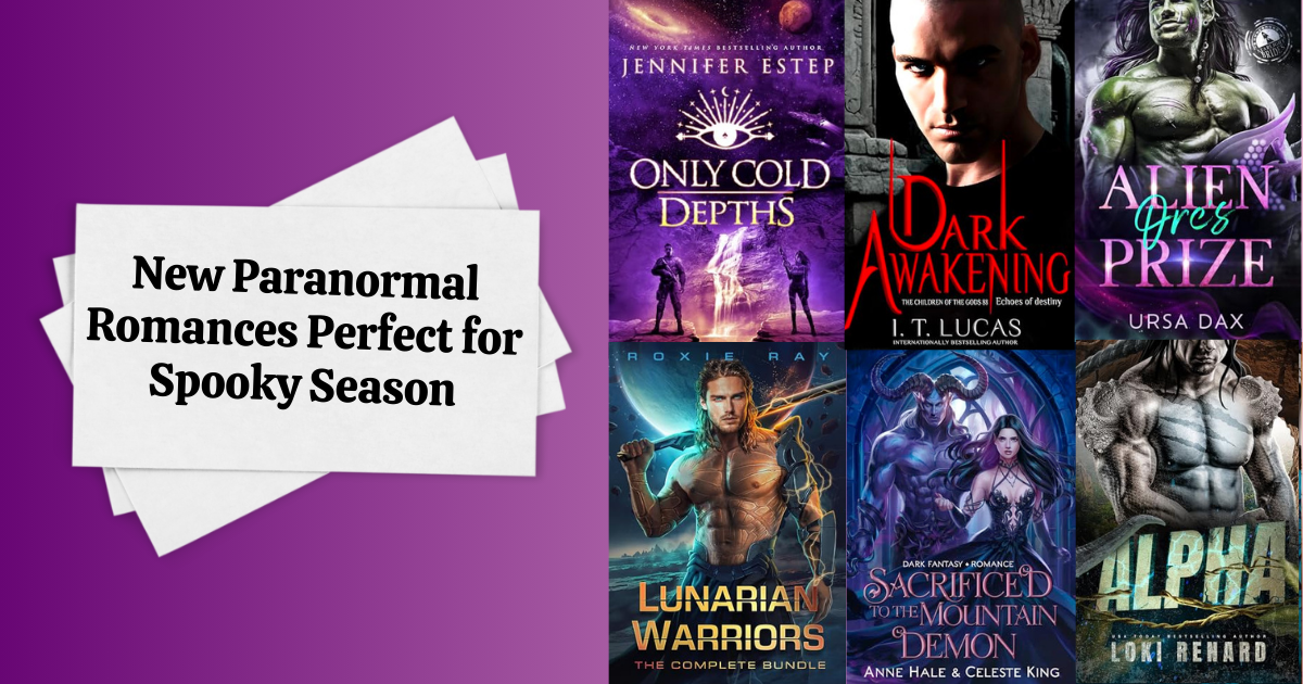 New Paranormal Romances Perfect for Spooky Season |