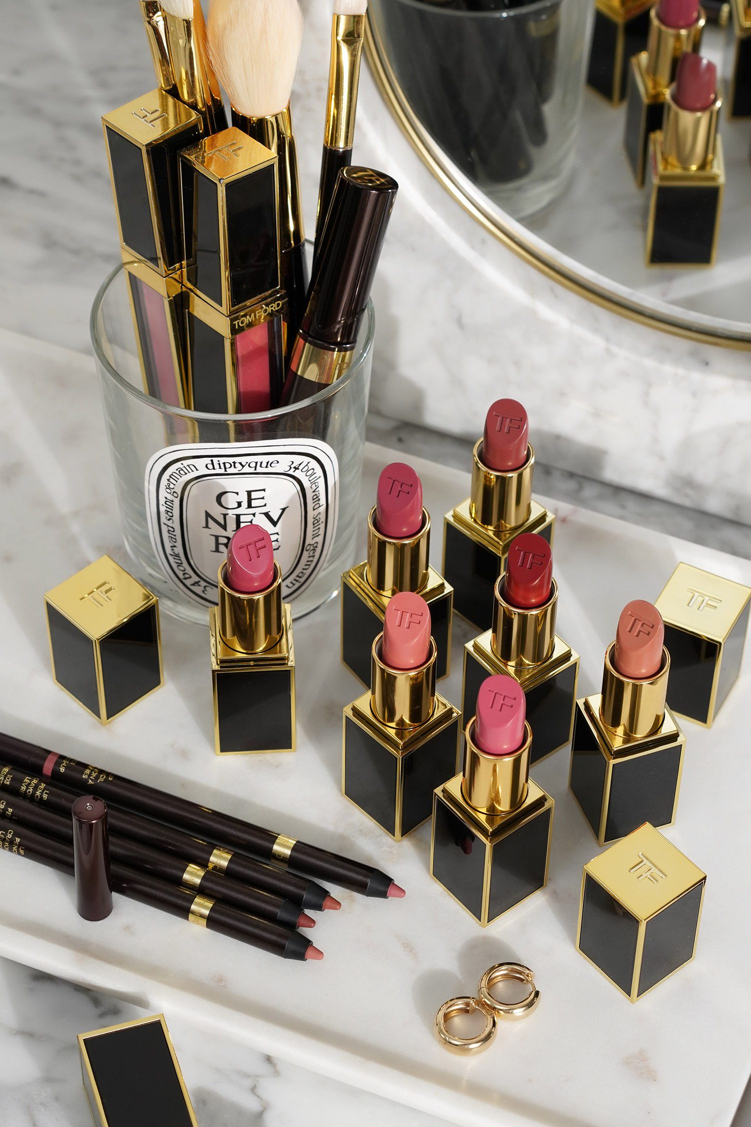 New Tom Ford Lip Color Lipstick + Lip Pencils – The Beauty Look Book