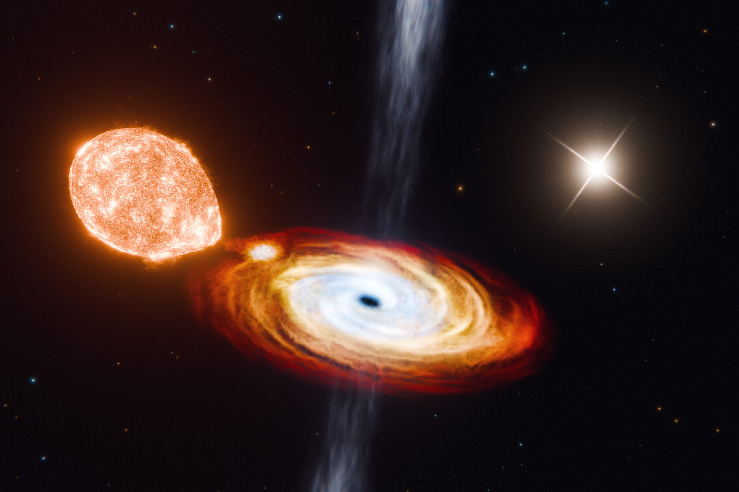 Newfound Stellar Companion May Explain Black Hole System