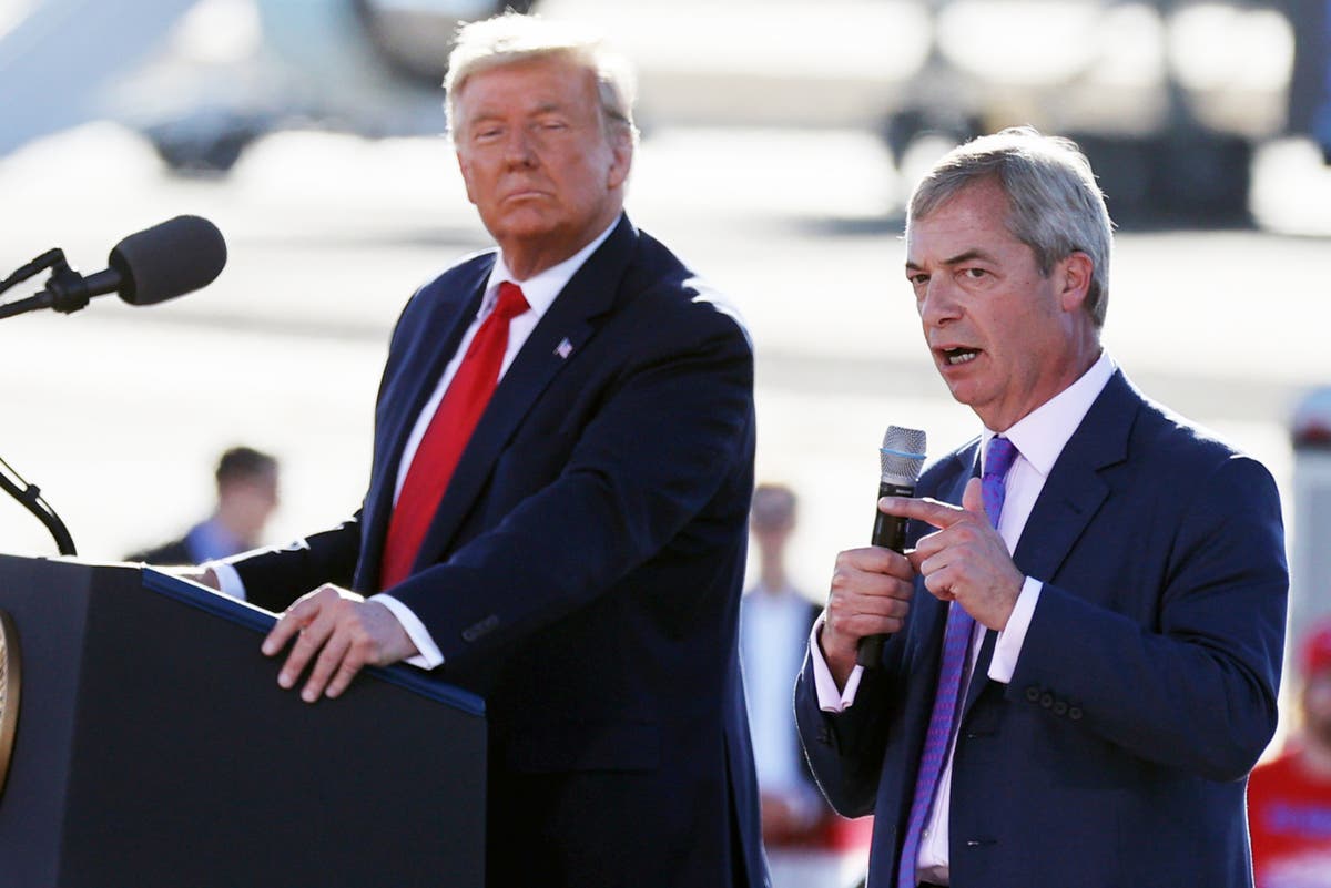 Nigel Farage’s Clacton prepares to roll out the red carpet for Donald Trump