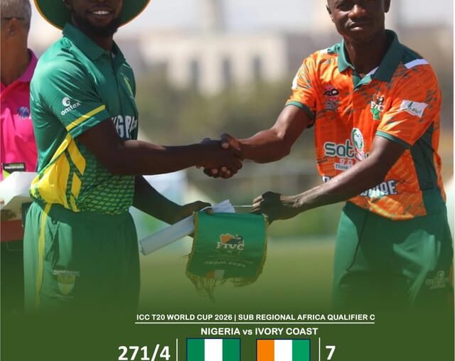 Nigeria bowled out Ivory Coast for 7: The lowest T20I total ever