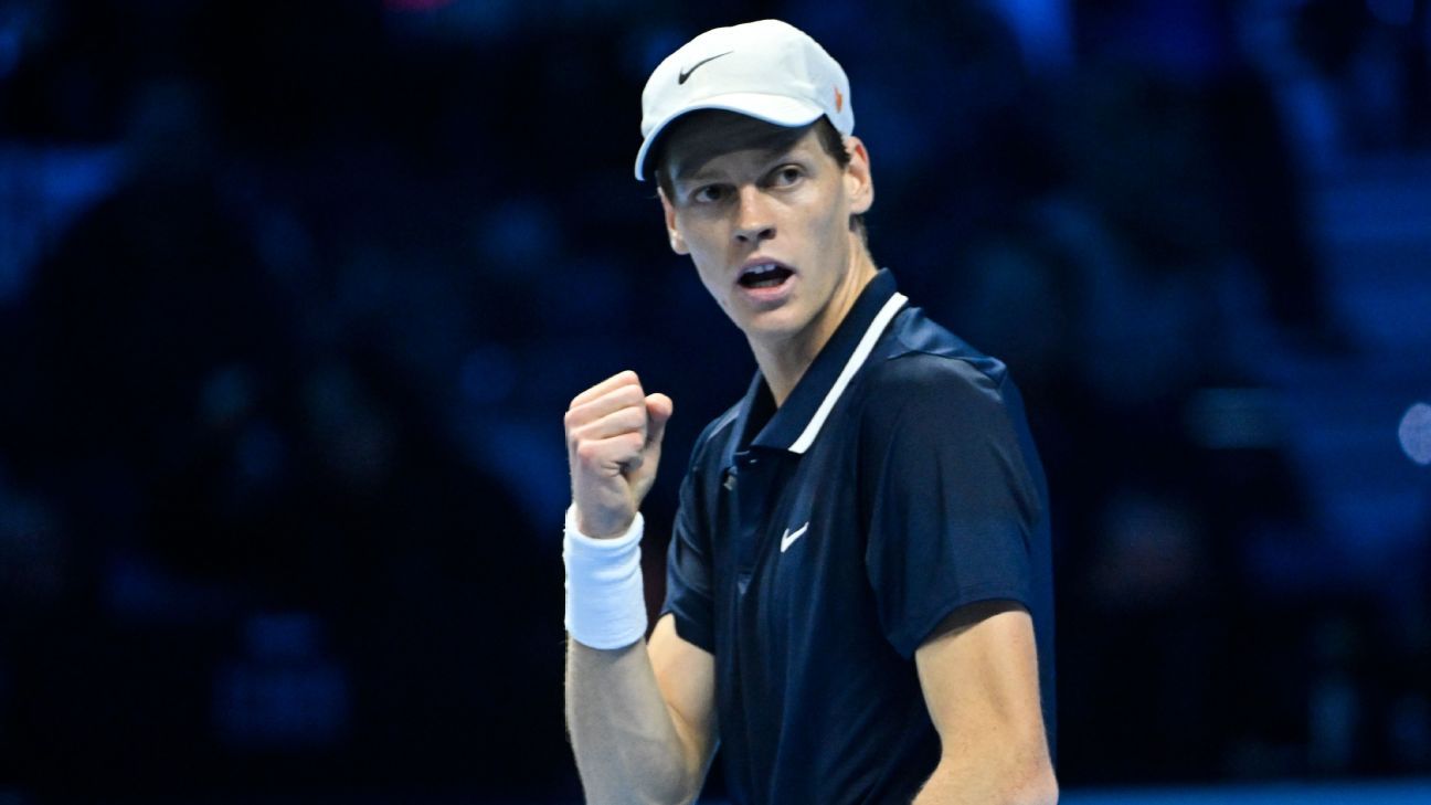 No. 1 Sinner adds ATP Finals to title haul in ’24