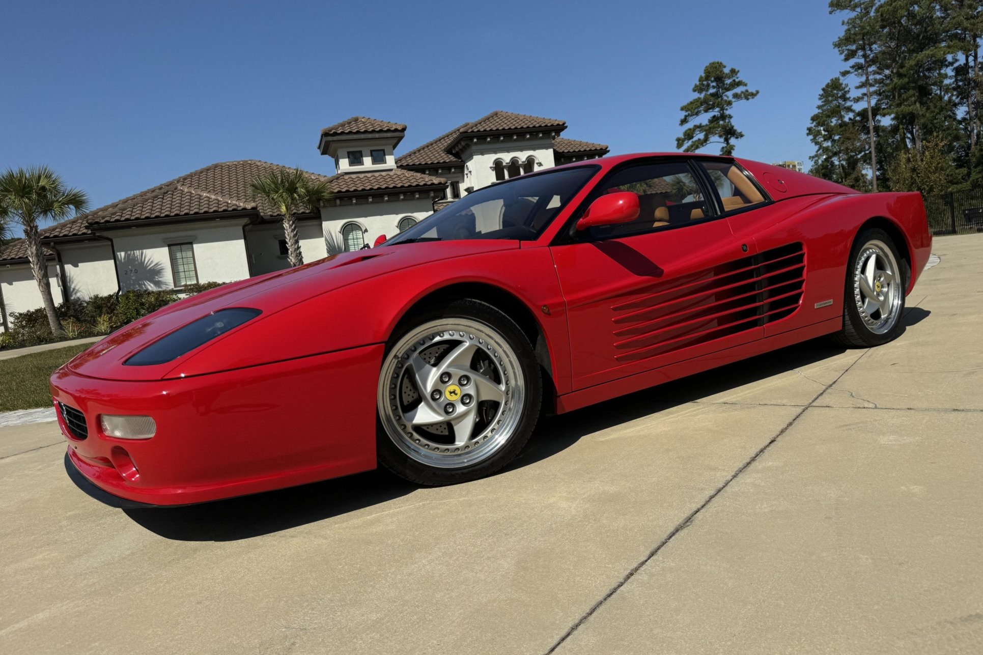 No Reserve: 8,600-Kilometer 1995 Ferrari F512 M