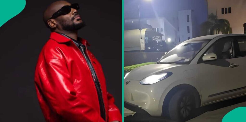 "Now wey petrol dey buga": Man gifts 2Baba electric car, shares its benefits