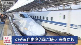 Nozomi Shinkansen to Reduce Non-Reserved Seats