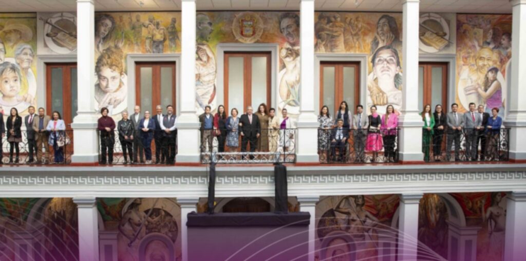 Nuevo mural en el Palacio de Justicia del Edomex destaca la justicia histórica