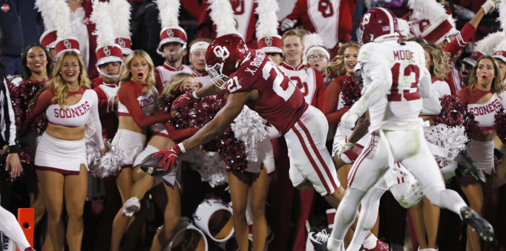 Oklahoma stuns No. 7 Alabama 24-3 to likely end Tide's playoff hopes