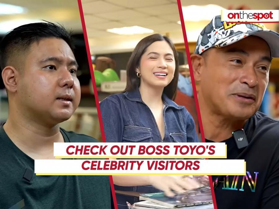 On the Spot: Check out Boss Toyo’s celebrity visitors