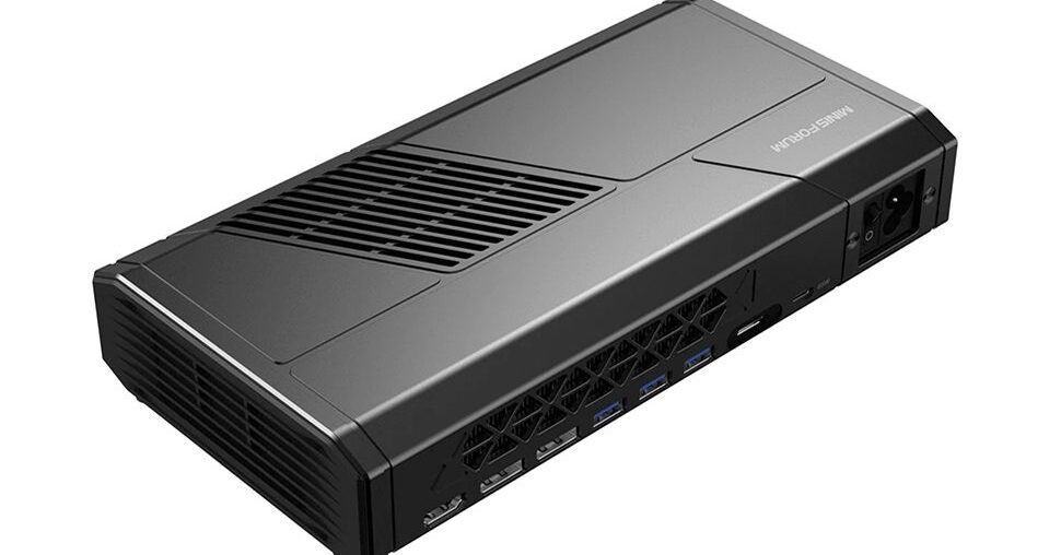 One more AMD eGPU docking station goes on sale — but it doesn't have USB 4.0, can't accommodate an M.2 SSD and requires an OCuLink connector to feed the RX 7600M XT chip