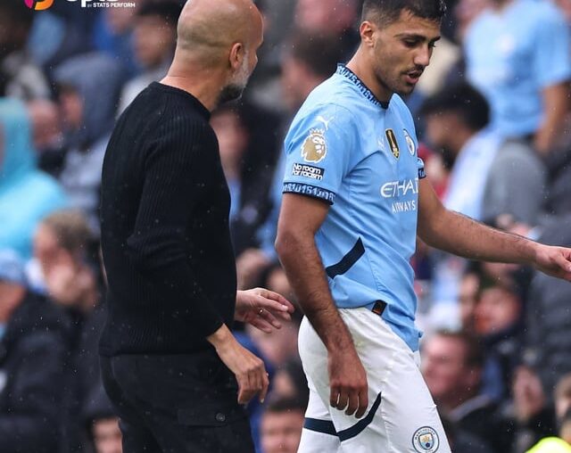 [OptaJoe] 30 - Since Rodri's injury against Arsenal in September, Manchester City have faced the most big chances in the Premier League (30 in 7 games). Unguarded.