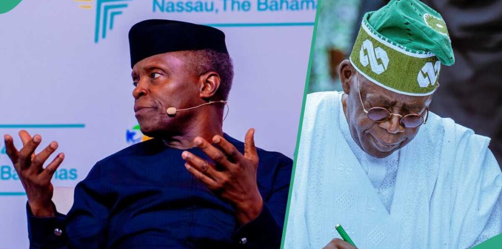 Osinbajo to Tinubu: Prioritize Nigerians’ welfare amid economic hardship