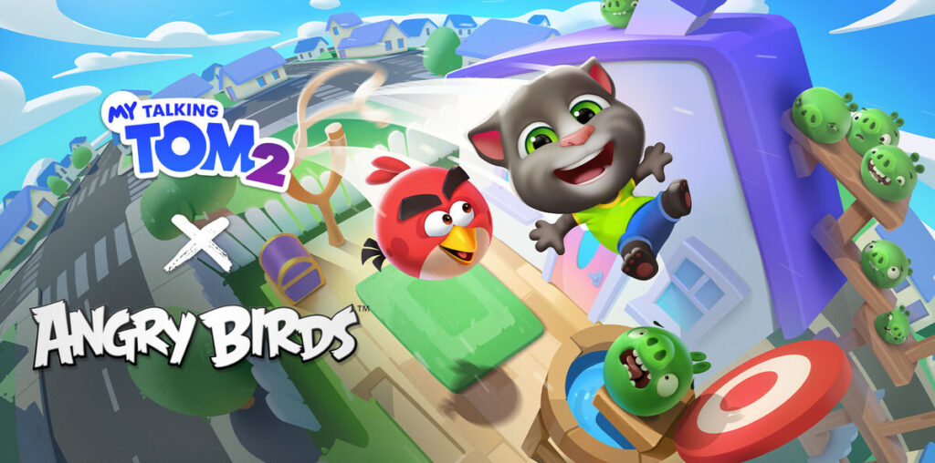 Outfit7 and Rovio Team Up for Talking Tom & Angry Birds Crossover