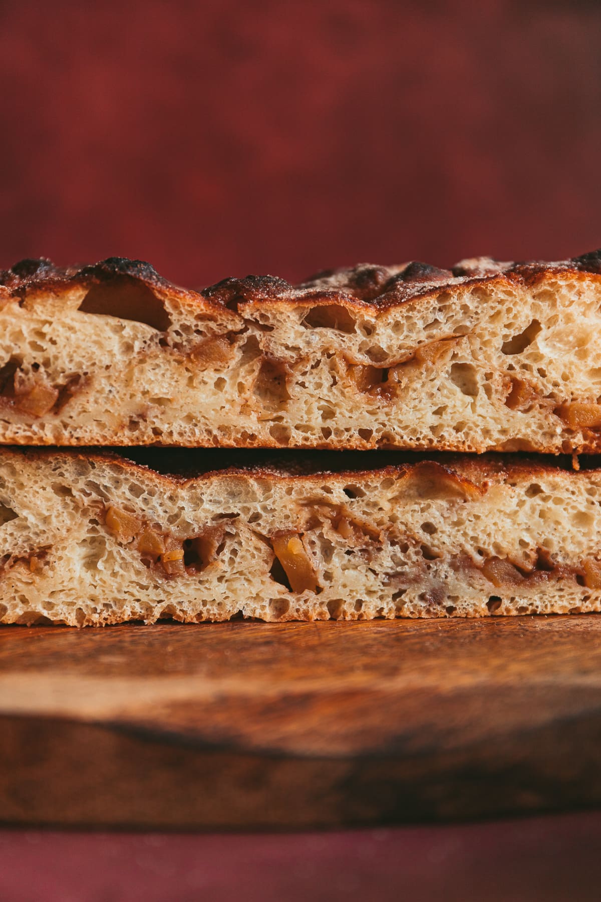 Overnight Apple Fritter Focaccia Recipe (with step-by-step photos)