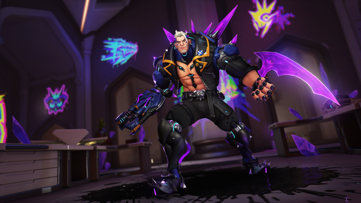 Overwatch’s new hero is Hazard, the spiky Scotsman you’ve been waiting for