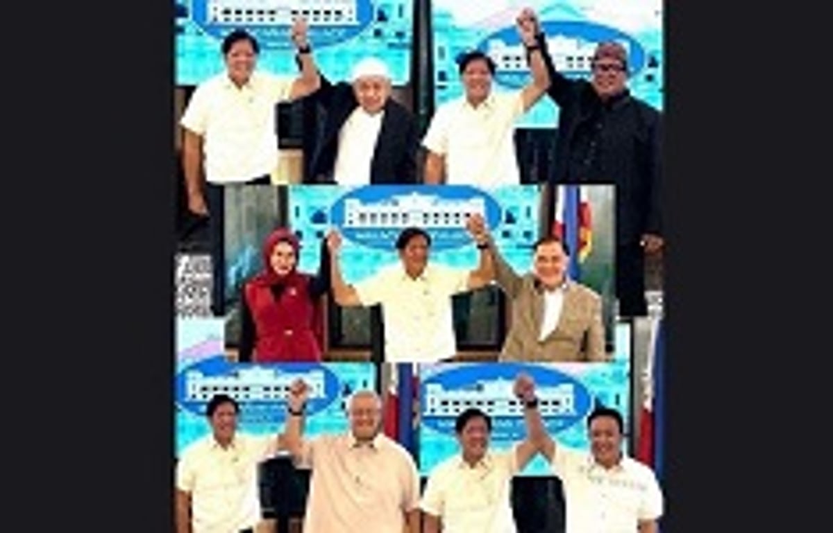 PBBM endorses anointed bets in BARMM provinces