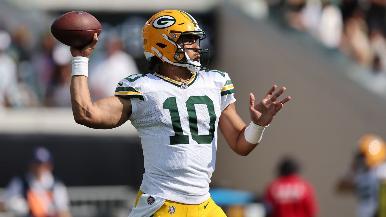 Packers QB Love listed as questionable vs. Lions