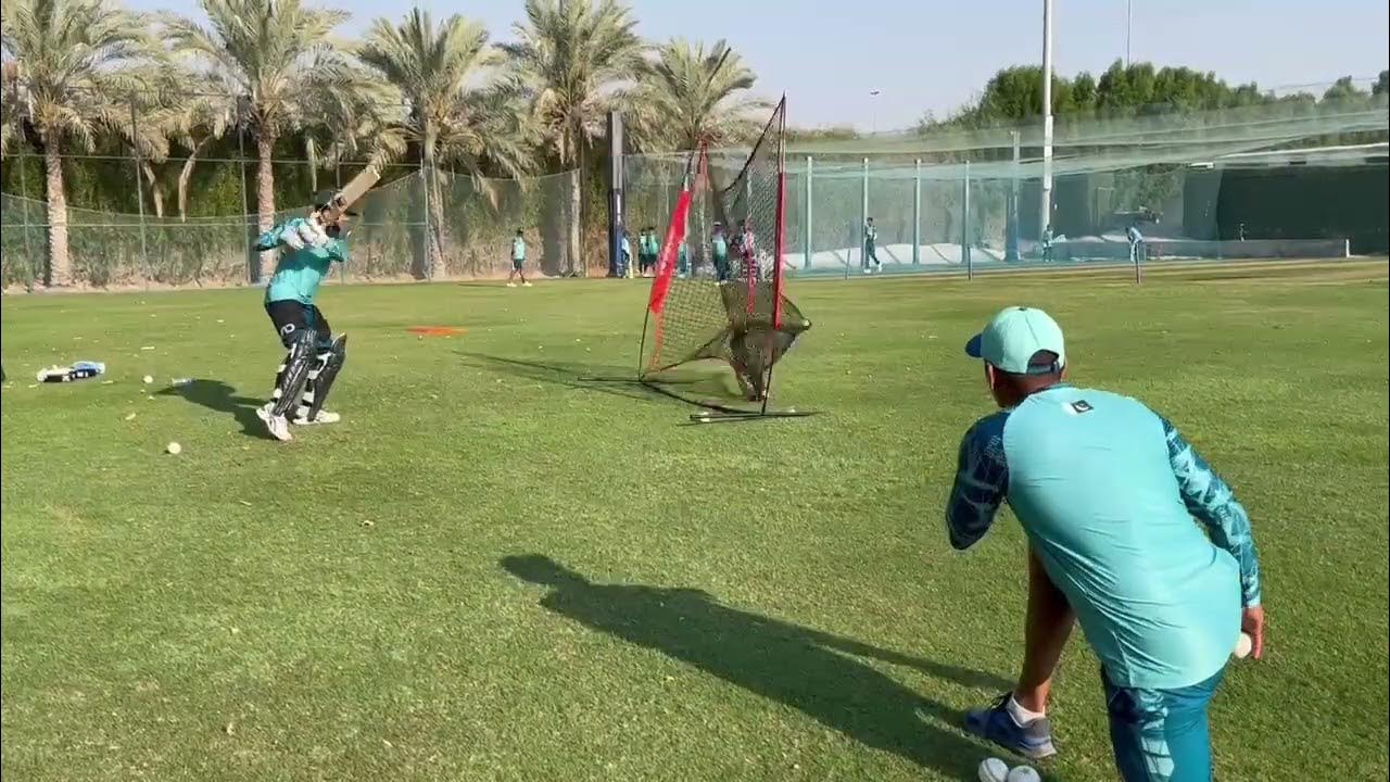 Pakistan U19 train in Dubai ahead of the 50-over tri-series