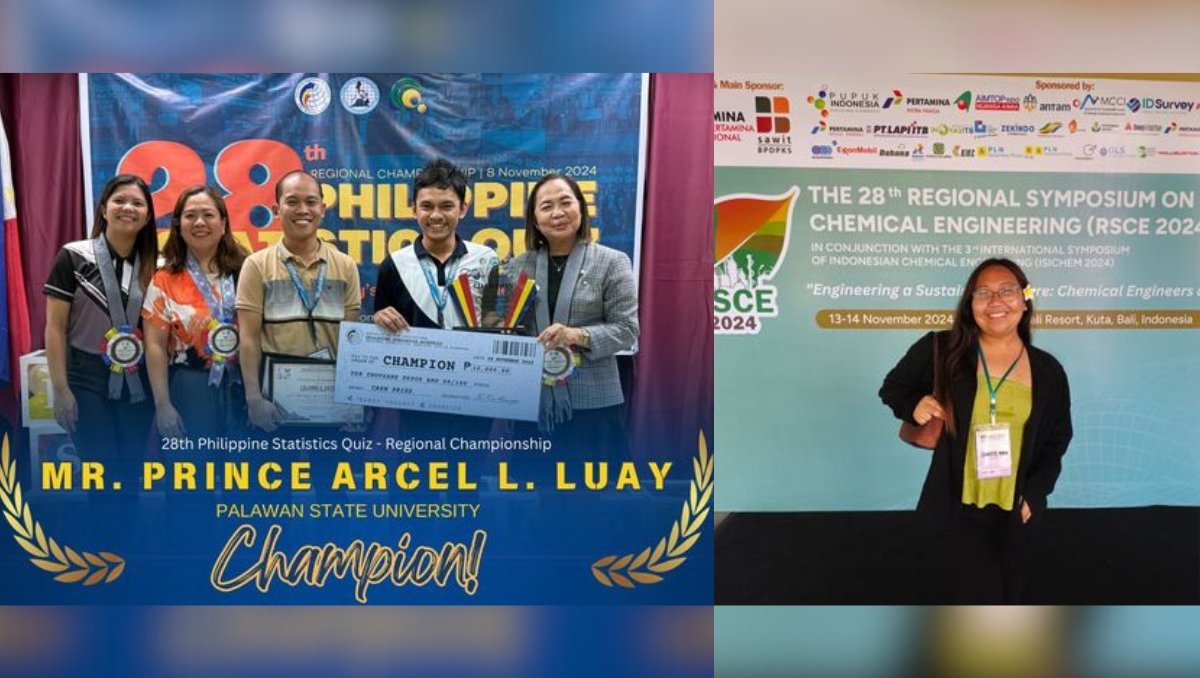 Palawan SU’s PetEng students shine in recent competition, symposium