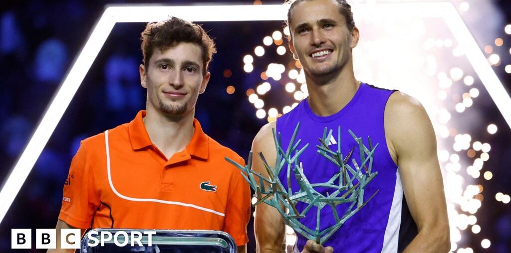 Paris Masters: Alexander Zverev beats Ugo Humbert in final