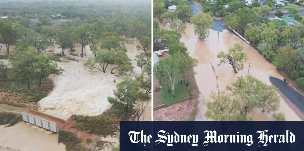 Parts of Queensland flood after record rainfall