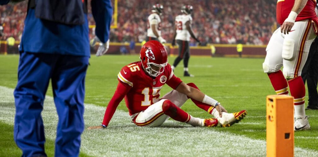 Patrick Mahomes: Ankle injury was scary in the moment, but not serious