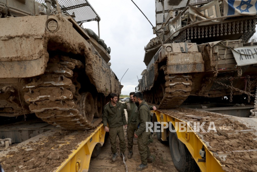 Pejuang Intensifkan Operasi di Gaza: Tank Merkava Disergap, Lima Tentara IDF Dihancurkan |Republika Online