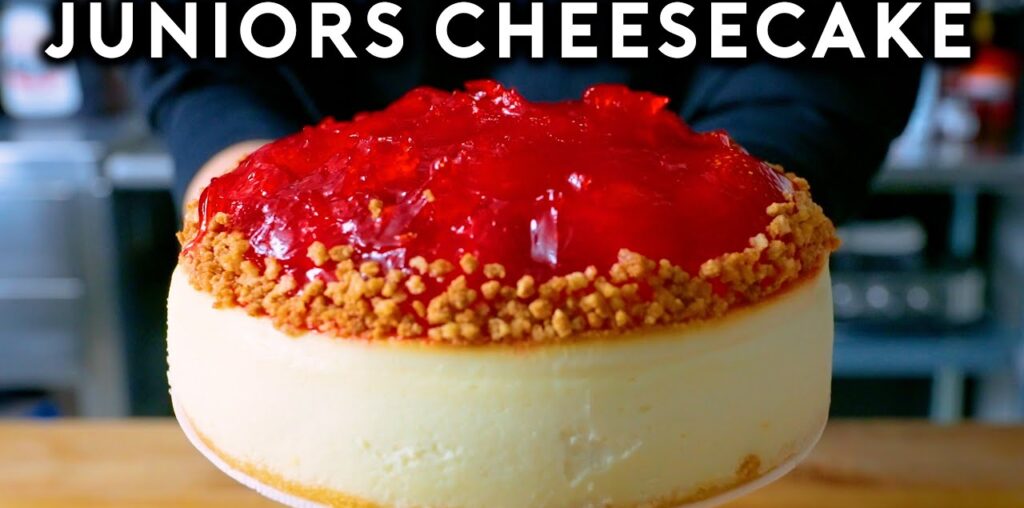 Perfecting Junior’s Famous Cheesecakes At Home | Anything with Alvin