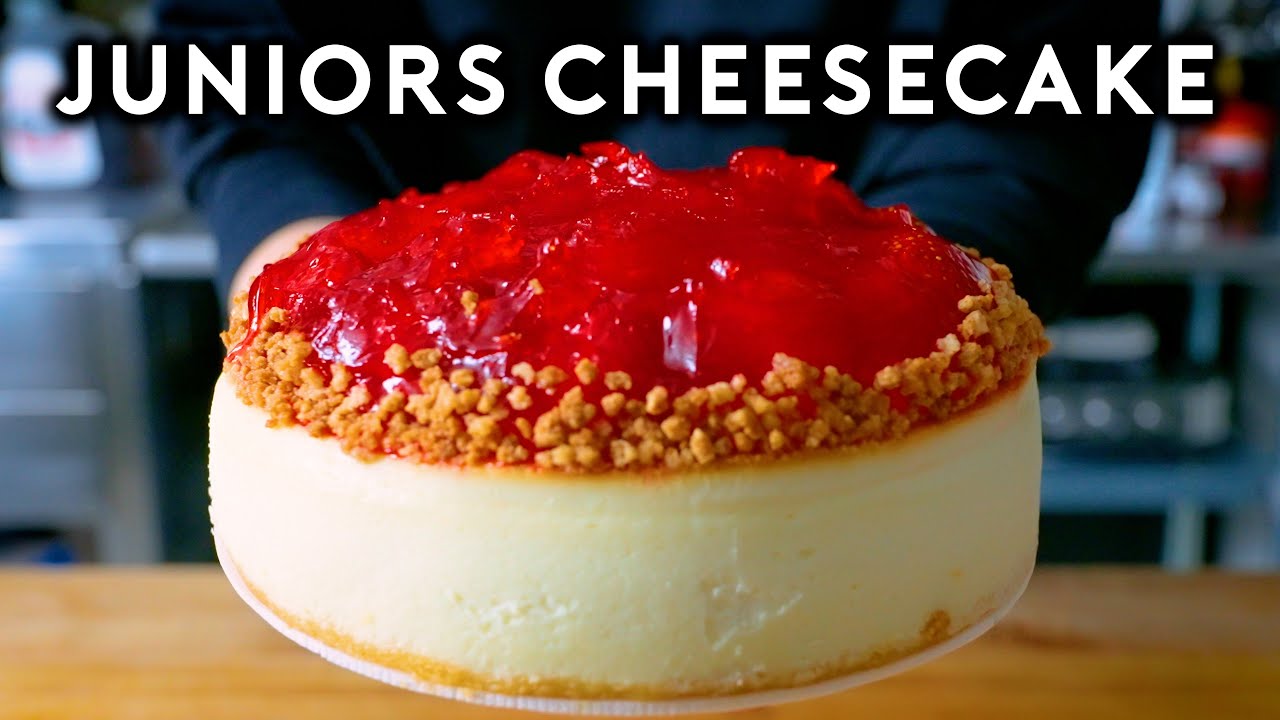 Perfecting Junior’s Famous Cheesecakes At Home | Anything with Alvin