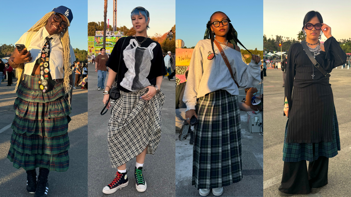 Plaid Maxi Skirts, Chuck Taylors and Lots of Layering Took Over Street Style at Camp Flog Gnaw 2024