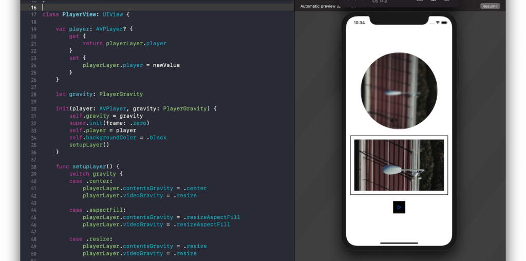 Playing Video with AVPlayer in SwiftUI