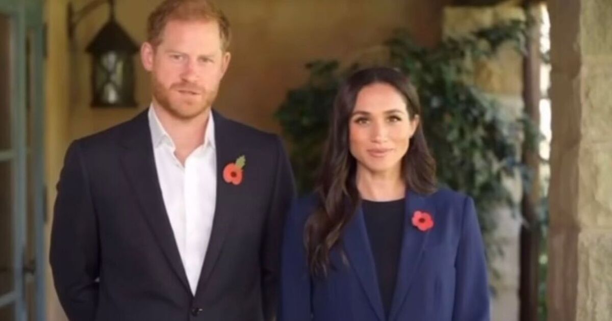 Prince Harry and Meghan make surprise video appearance together in ‘sombre’ clip